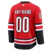 Miesten NHL Carolina Hurricanes Pelipaita Custom Anniversary Fanatics Premium Alternate Punainen